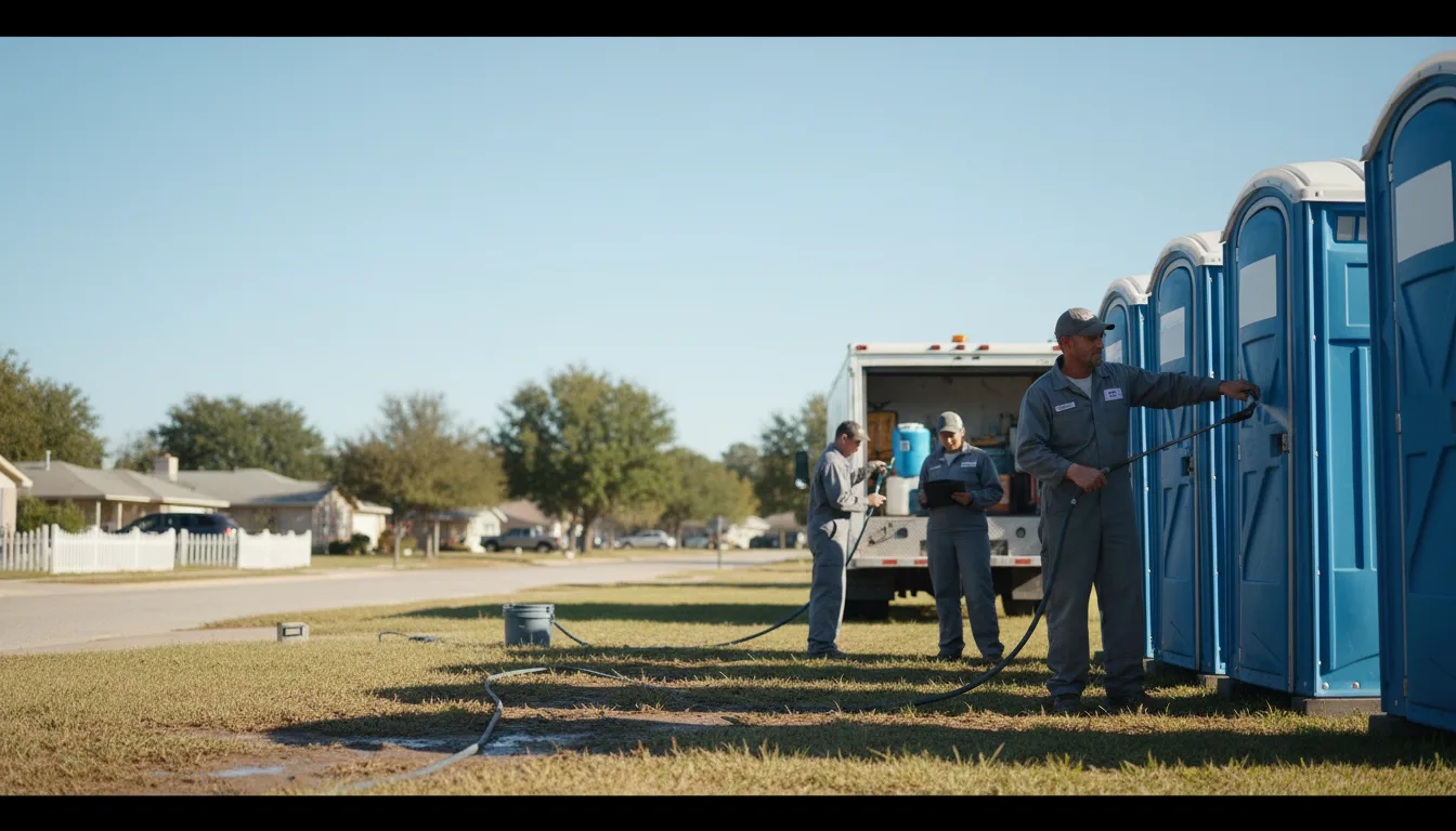 Long-Term Portable Toilet Rental in Tylertown, MS near me